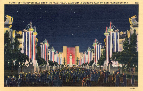 GOLDEN GATE EXPOSITION 1940 Pacifica night
