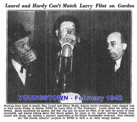 LAUREL and HARDY in Youngstown by A.J Marriot.