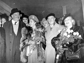 LAUREL and HARDY in Brussels Alhambra BELGIUM 1947