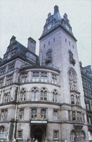 Laurel and Hardy books Glasgow Central Hotel.