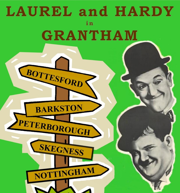 LAUREL and HARDY books GRANTHAM Guildhall Arts Centre.