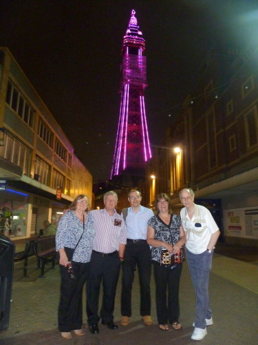 BLACKPOOL TOWER BY NIGHT 2013