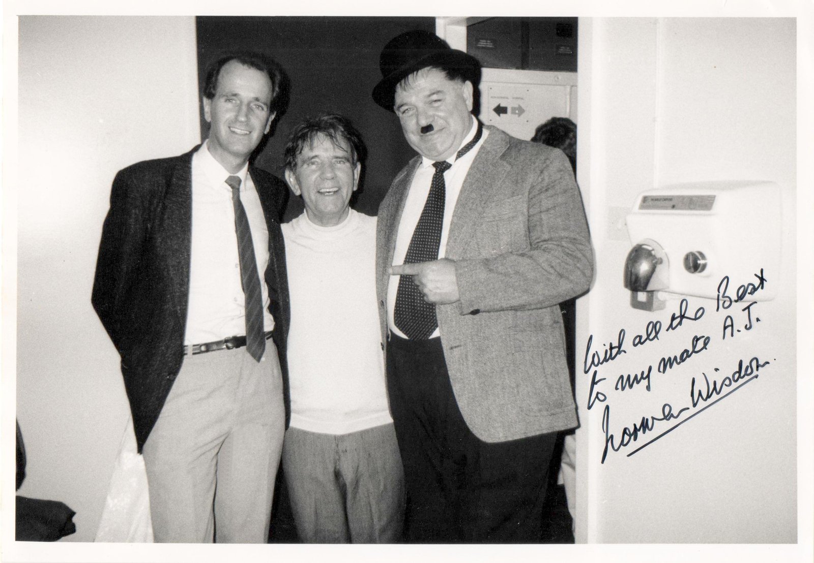 Ray Saunders 2 Norman Wisdom Bolton
